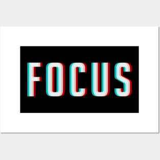 Focus Optical Illusion Trippy tshirt. Posters and Art